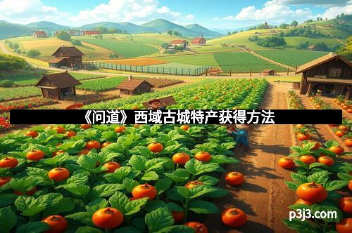 《问道》西域古城特产获得方法